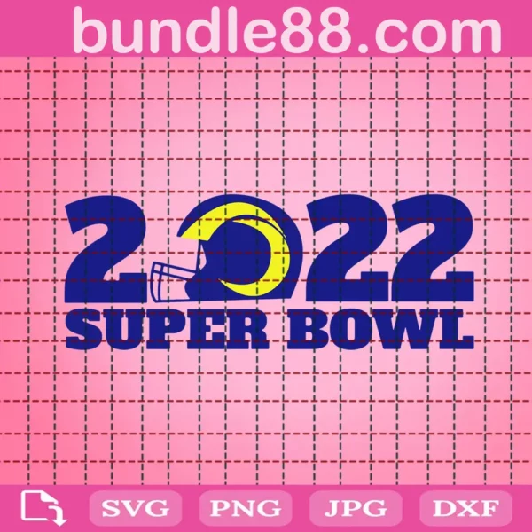 Super Bowl 2022 Svg