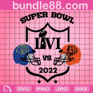 Super Bowl Lvi Rams Vs Bengals Svg