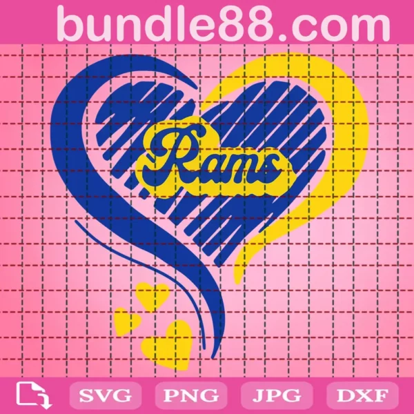 Super Bowl Svg, Los Angeles Rams Svg