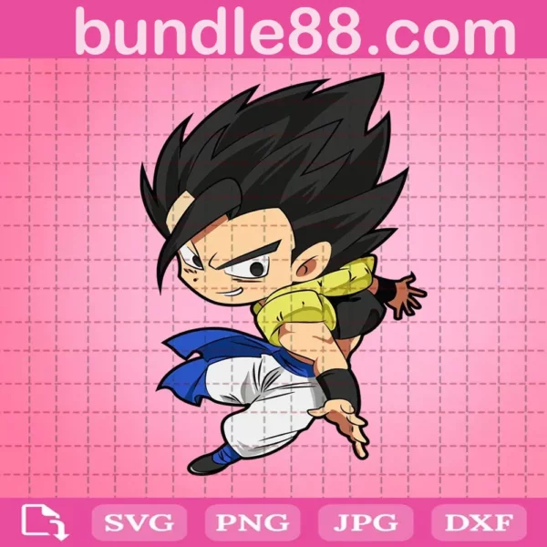 Super Saiyan Blue Svg