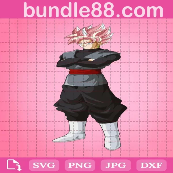 Super Saiyan Rose Svg