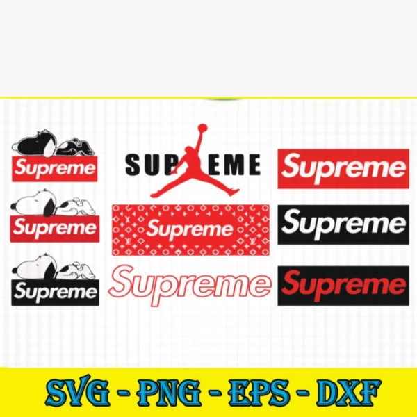 Supreme Brand Logo Svg