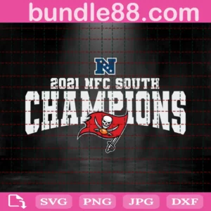 Tampa Bay Buccaneers 2021 Afc East Champions Svg Files