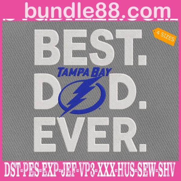Tampa Bay Lightning Embroidery Files