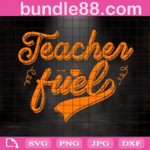 Teacher Fuel Svg