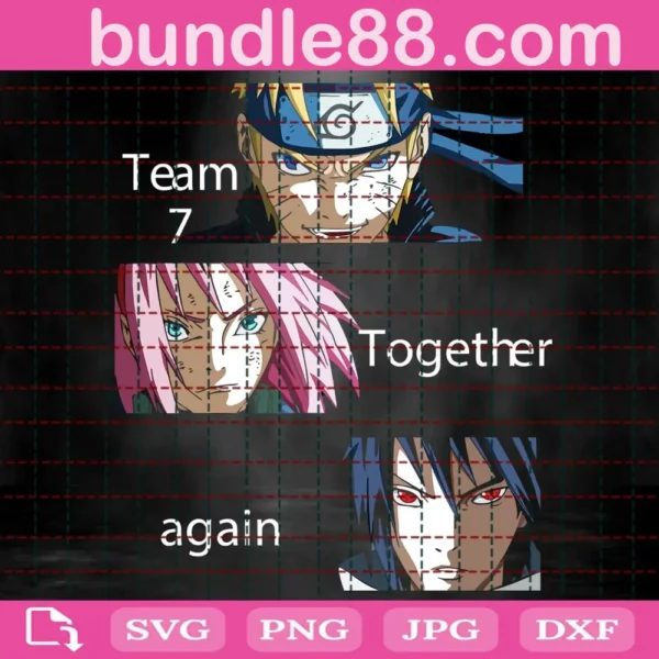 Team 7 Together Again Svg