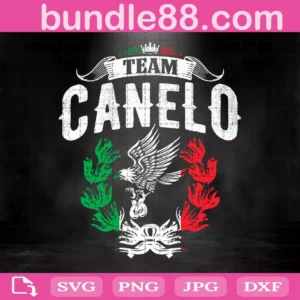 Team Canelo Svg, Mexico Alvarez Svg