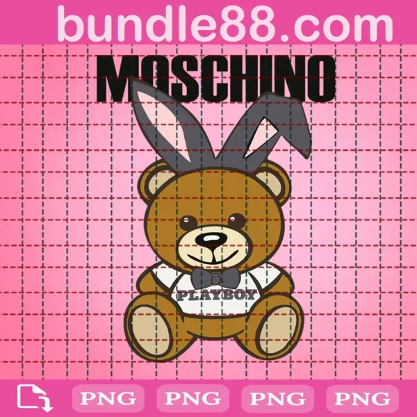 Teddy Bear Moschino Png