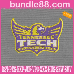 Tennessee Tech Golden Eagles Embroidery Files