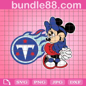 Tennessee Titans Disney Minnie Football Team Clipart Disney