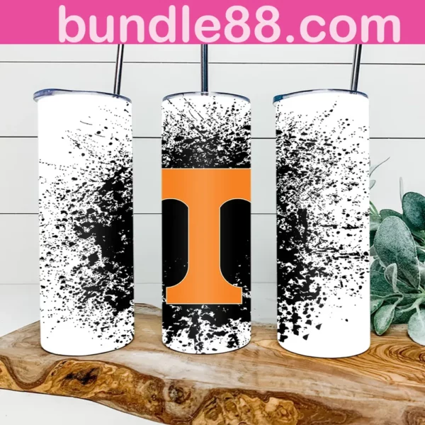 Tennessee Volunteers Football 20oz Skinny Tumbler