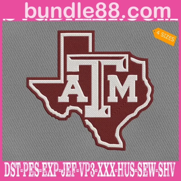 Texas A&M Aggies Embroidery Machine