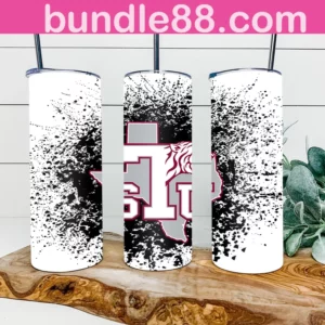 Texas Southern Tigers 20oz Skinny Tumbler