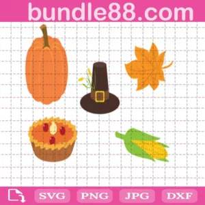 Thanksgiving Bundle Svg Free