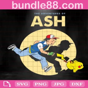 The Adventures Of Ash Ketchum Svg