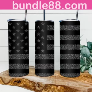 The American Flag 20oz Tumbler Skinny