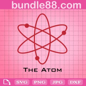 The Atom Logo Svg