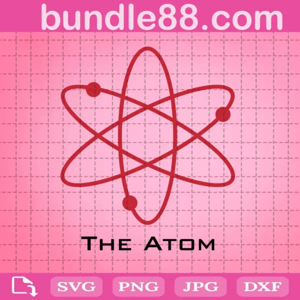 The Atom Logo Svg