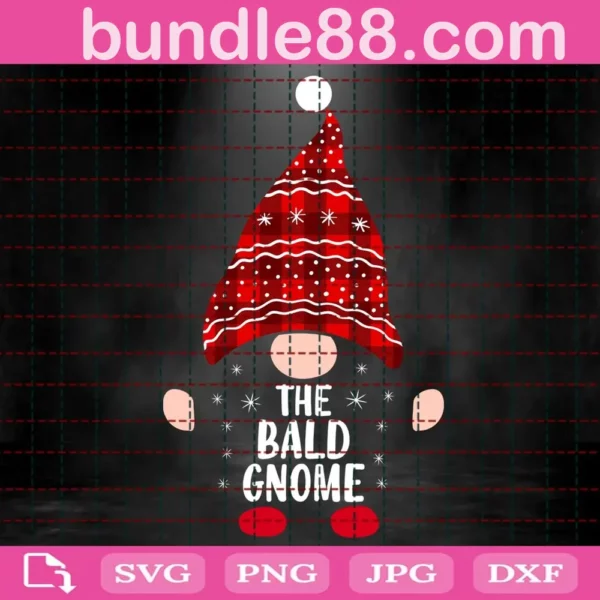 The Bald Gnome Svg