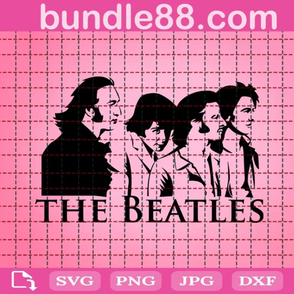 The Beatles Svg, The Beatles Logo Svg