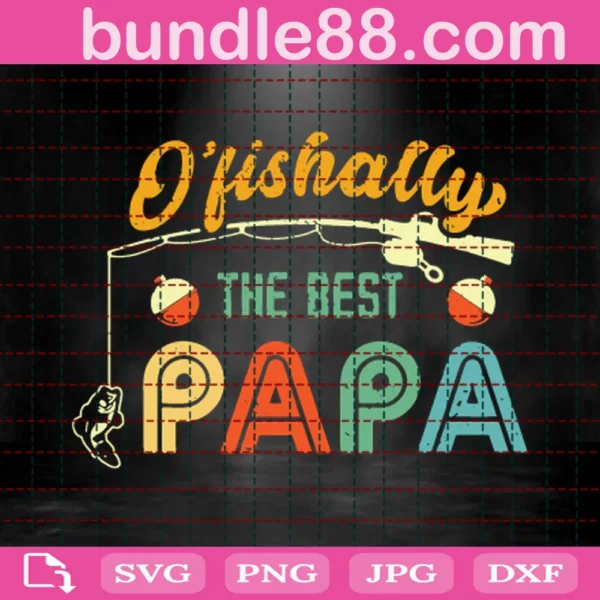 The Best Papa Svg