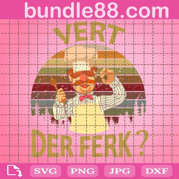 The Chef Vert Der Ferk Svg