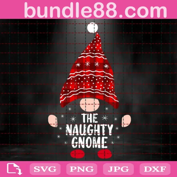 The Naughty Gnome Svg