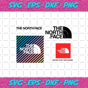 The North Face Logos Svg Bundle