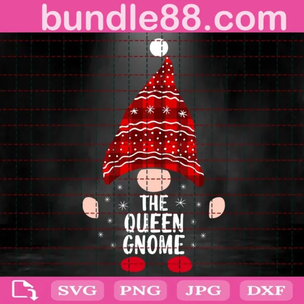 The Queen Gnome Svg