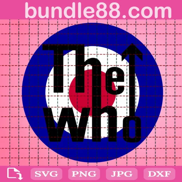 The Who Svg, The Who Rock Band Svg