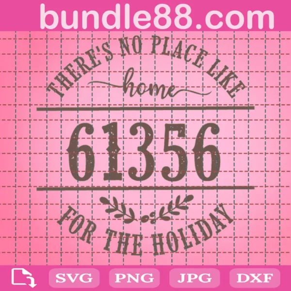 There Is No Place Like Home 61356 For The Holiday Svg