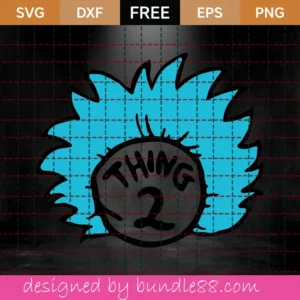 Thing 2 Svg Free