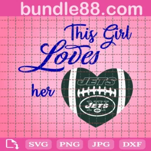 This Girl Lover Her Jets Svg