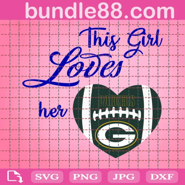 This Girl Loves Her Packers Svg