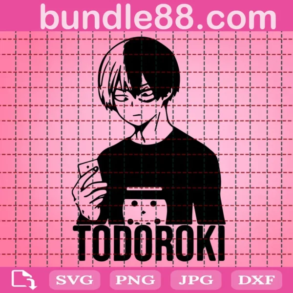 Todoroki Shouto Svg