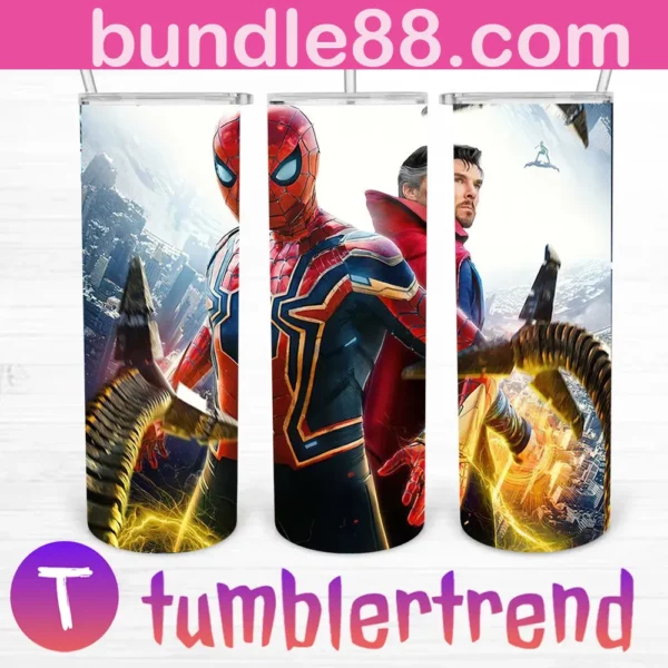 Tom Holland Spider Man 20oz Tumbler Skinny