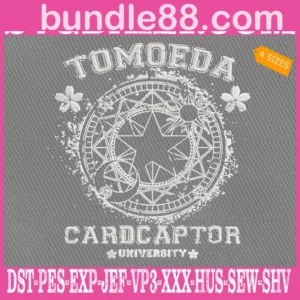 Tomoeda Cardcaptor University Embroidery Design