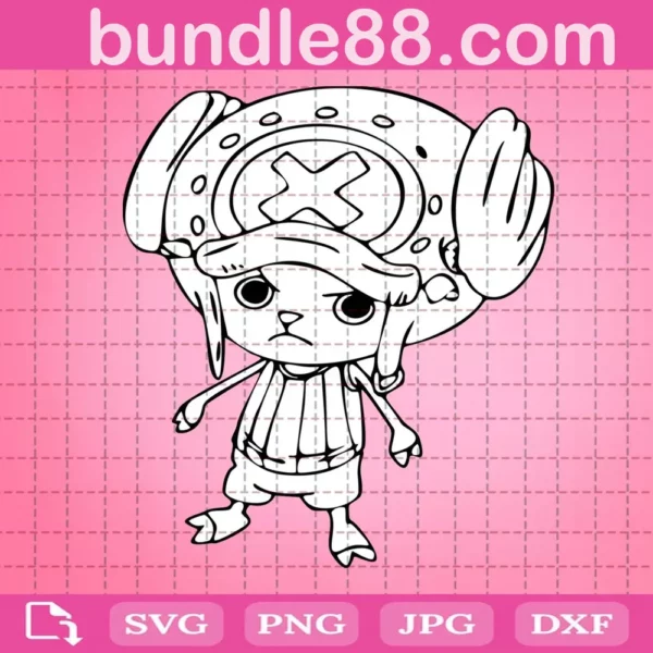 Tony Tony Chopper Monogram Svg