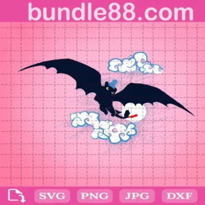 Toothless Svg, Dragon Svg