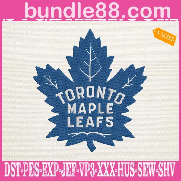 Toronto Maple Leafs Embroidery Files