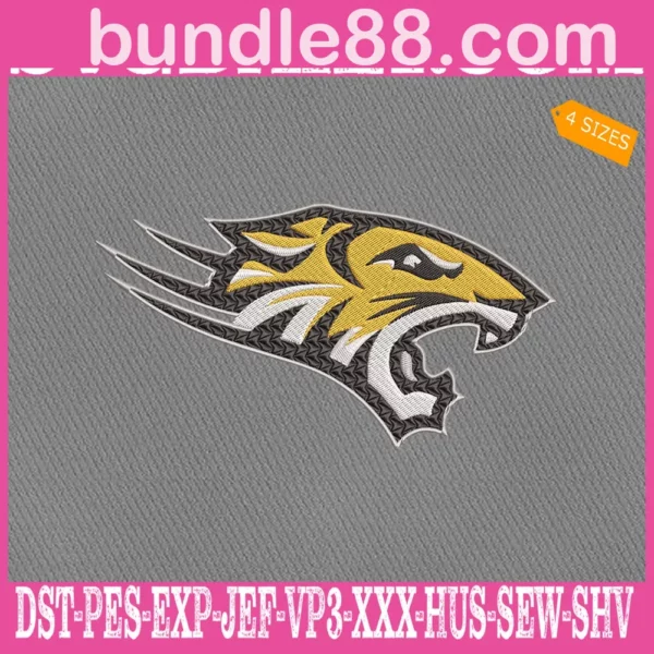 Towson Tigers Embroidery Files