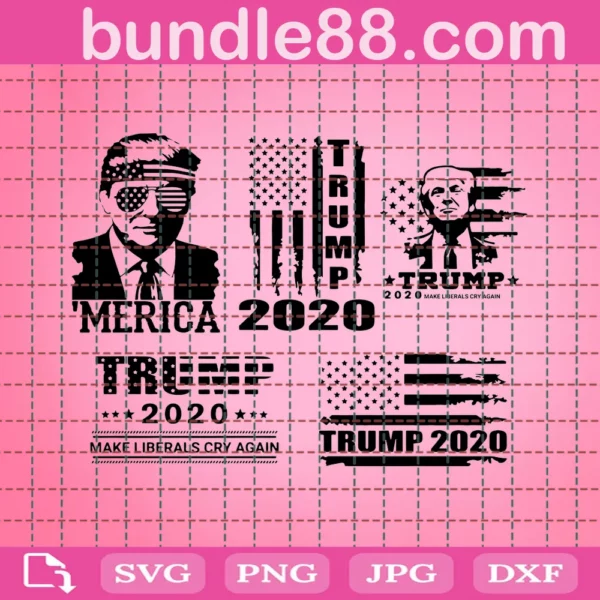 Trump Bundle Svg