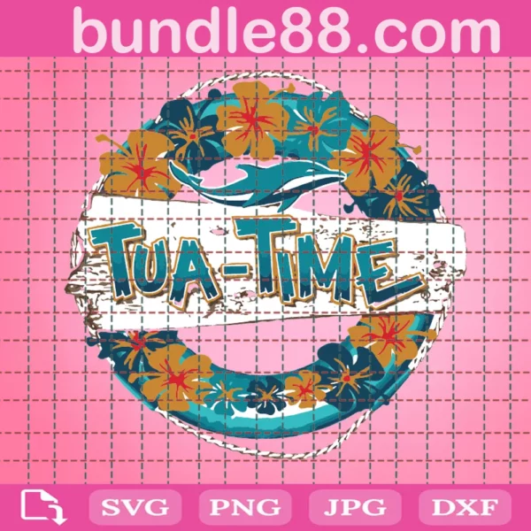 Tua Time Svg, File For Cricut