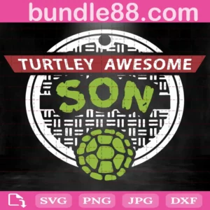 Turtley Awesome Svg