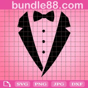 Tuxedo Shirt Svg