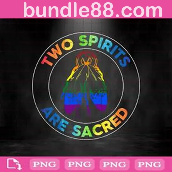 Two Spirits Are Sacred Png