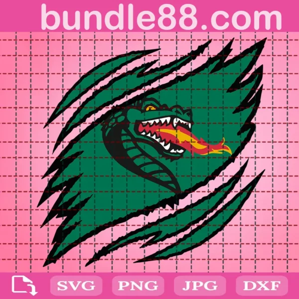 Uab Blazers Claws Svg