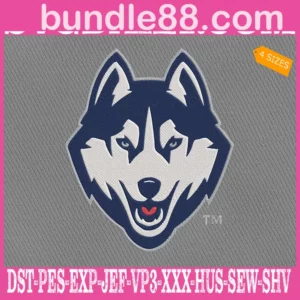 UConn Huskies Embroidery Machine