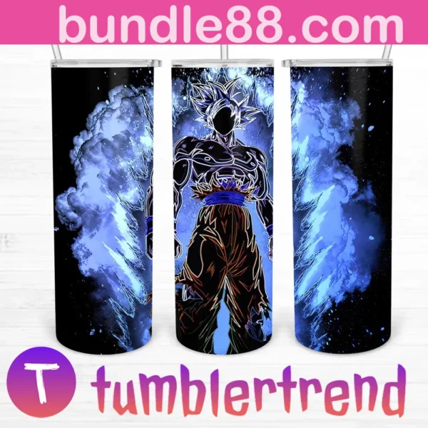 Ultra Instinct Goku 20oz Tumbler Skinny