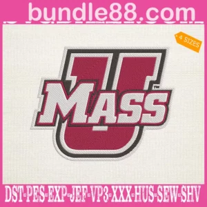 UMass Minutemen Embroidery Machine